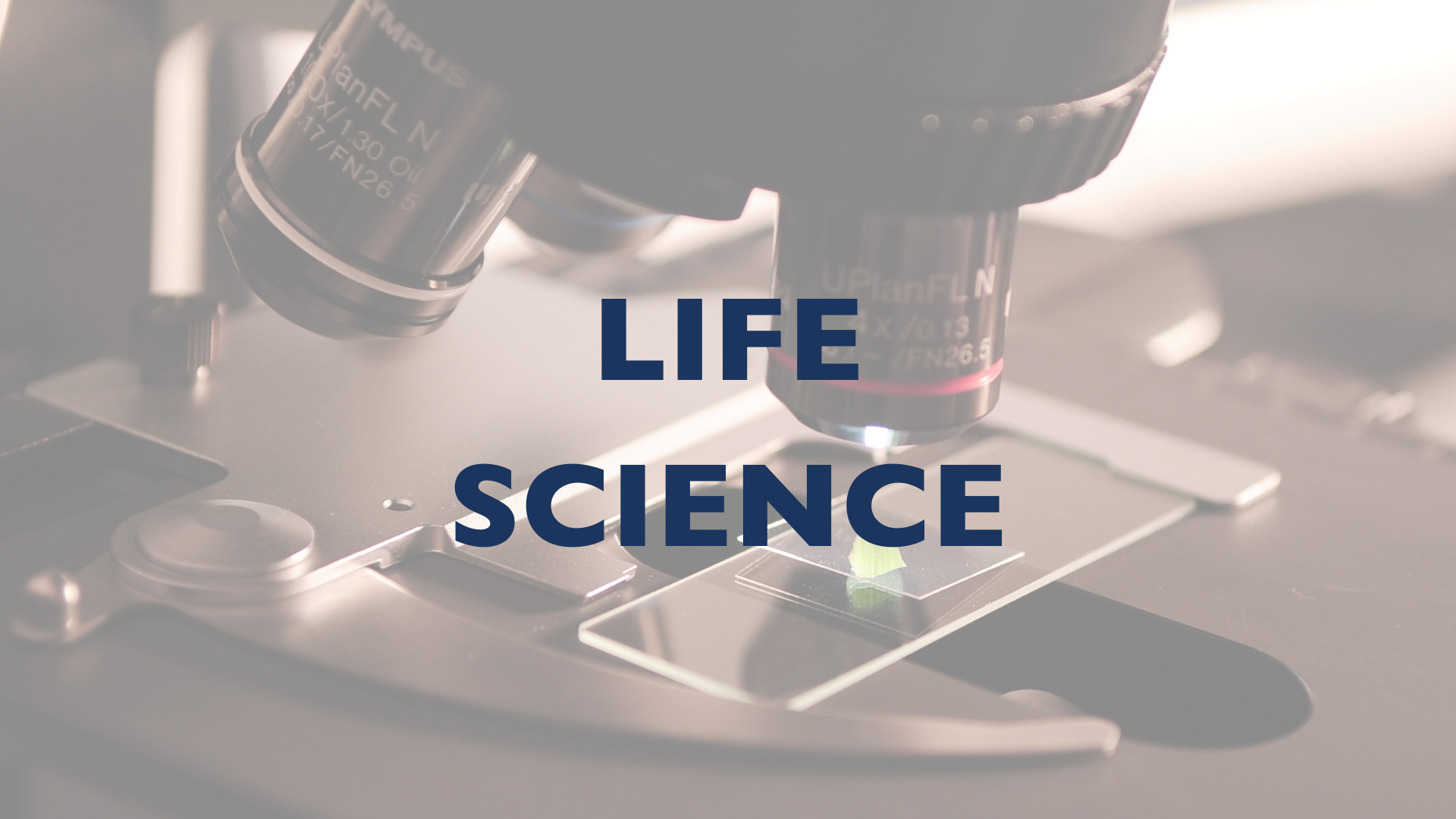 Life Science button