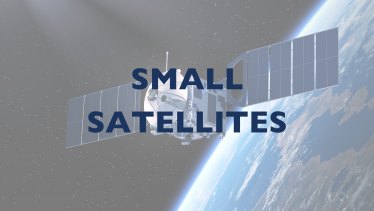 Small satellites button