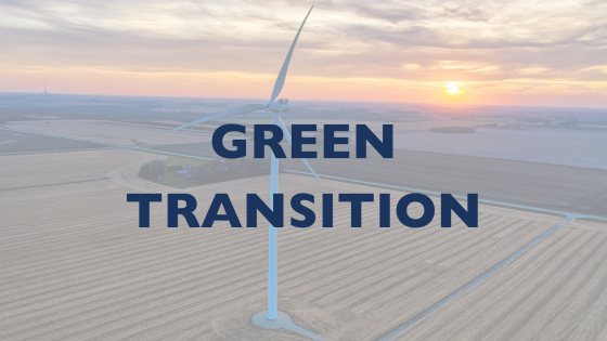 Green Transition button
