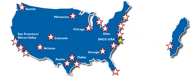 Map of SACC Locations